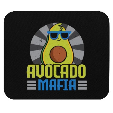 Discover Avocado Mafia Avocado Lover Guac Guacamole Keto Mouse Pads