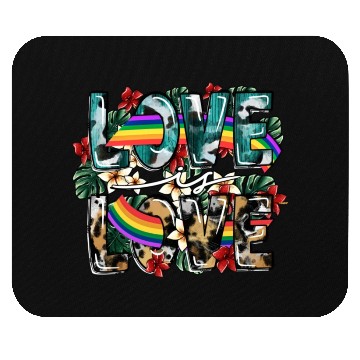 Discover Love is Love Mouse Pads