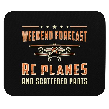 Discover RC Plane Aircraft Pilot Weekend Forecast RC Planes Mouse Pads