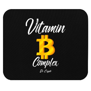 Discover Vitamin bitcoin Mouse Pads