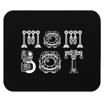 Discover Robotics Mom Bot Mother's Day Mouse Pads