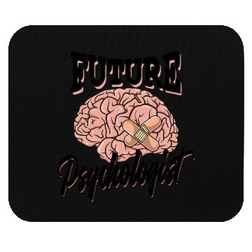 Discover Future psychologist - therapy psychology brain Mouse Pads