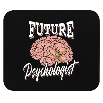 Discover Future psychologist - therapy psychology brain Mouse Pads