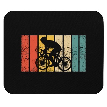 Discover Cycling Cyclist Mouse Pads
