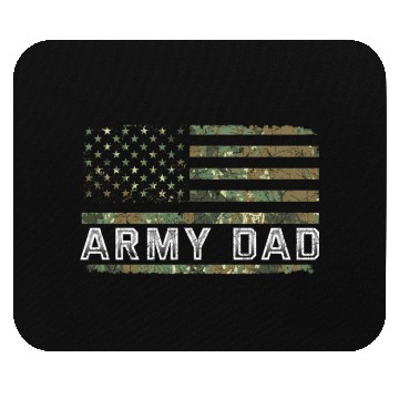 Discover US Flag Army Men Husband Dad Fathers Day Mouse Pads