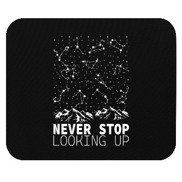 Discover Space Telescope Science Astronomy Lover Mouse Pads