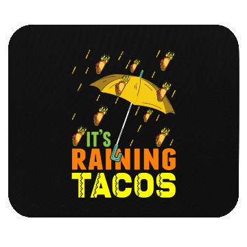 Discover Raining Taco Lover Tacos Mouse Pads