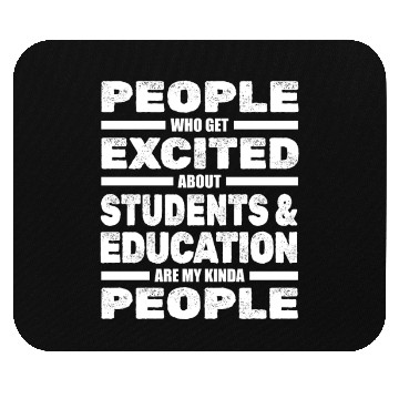 Discover High School Teacher Professor Mouse Pads