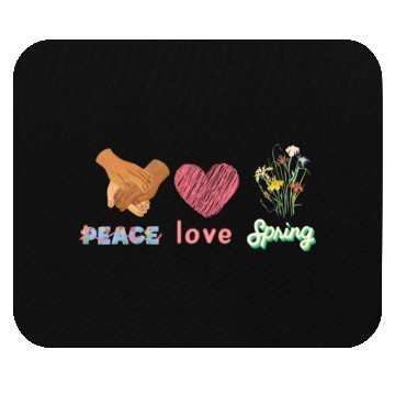 Discover peace, love,summer lover Mouse Pads