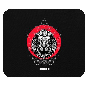 Discover SYMMETRICAL LION Mouse Pads