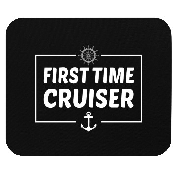 Discover First Time Cruiser Sailor Sail-Boat Gift Idea Mouse Pads