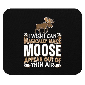 Discover Moose Elk Hunting Mouse Pads