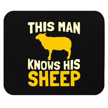 Discover Sheep Farming Lamb Farmer Mouse Pads