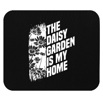 Discover Daisy Garden Gardening Gardener Mouse Pads