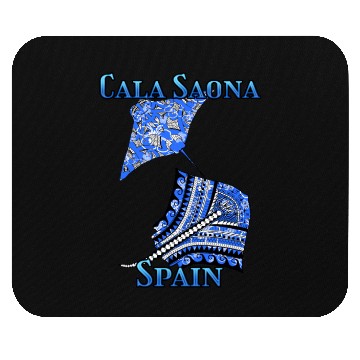 Discover Cala Saona Vacation Tribal Stingrays Mouse Pads