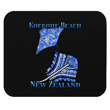 Discover Koekohe Beach Vacation Tribal Stingrays Mouse Pads