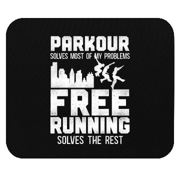 Discover Parkour Free Running Traceur Mouse Pads