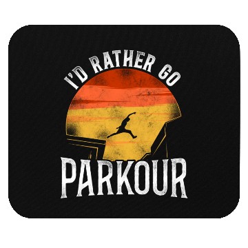 Discover Parkour Free Running Traceur Mouse Pads