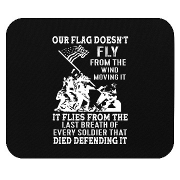 Discover I love my country flag. Love USA. USA Veterans Mouse Pads