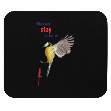 Discover Bird in Flight Inspirational Design Mouse Pads