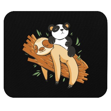 Discover Sloth and Panda Mouse Pads