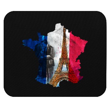 Discover France Mouse Pads