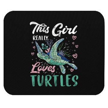 Discover Turtle Relaxed Chilling Sea Ocean Beach Mouse Pads