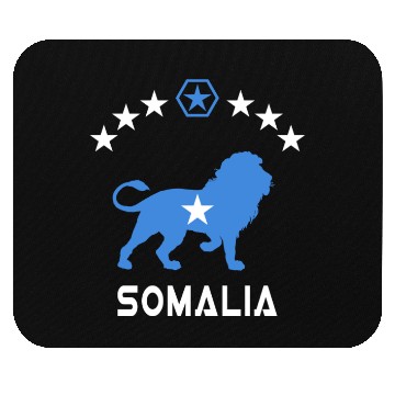 Discover Somalia Lion Design Mouse Pads