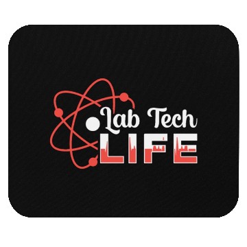 Discover Lab Tech Life Laboratory Science Technician Gift Mouse Pads