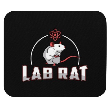 Discover Lab Tech Lab Rat Laboratory Science Technician Mouse Pads