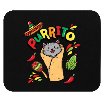 Discover PURRRITO Cat Mouse Pads, Cat Lovers Mouse Pads, Cat Owners