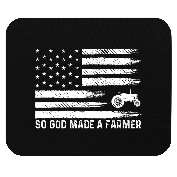 Discover Made a Farmer Vegetable Seller Gift Mouse Pads
