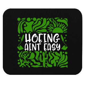Discover Vegetable Hoeing Mouse Pads, Hoeing Ain't Easy,