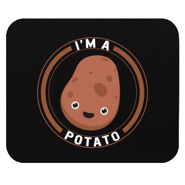 Discover Potato Vegetable Mouse Pads, I'm A Potato Mouse Pads,