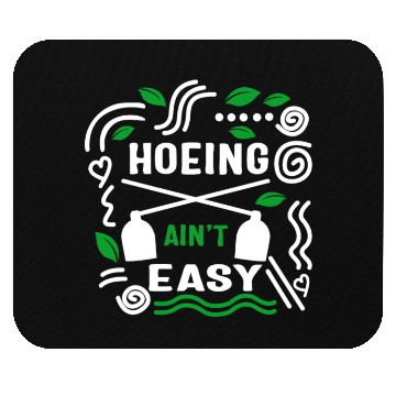 Discover Vegetable Hoeing Mouse Pads, Hoeing Ain't Easy,
