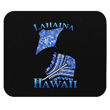 Discover Lahaina Vacation Tribal Stingrays Mouse Pads
