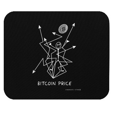 Discover Funny Famous Stik - Bitcoin Mouse Pads
