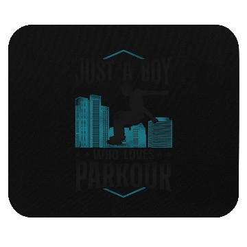 Discover Parkour Free Running Traceur Boy Mouse Pads