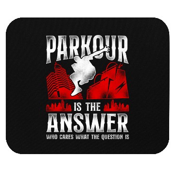 Discover Parkour Free Running Traceur Mouse Pads
