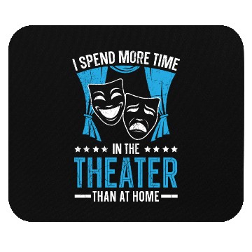 Discover Theatre Broadway Musical Stage Performer Actress Mouse Pads