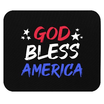 Discover Patriotic USA God Bless America Mouse Pads