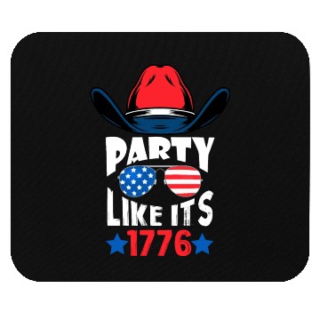 Discover Happy 4th July 1776 Mouse Pads Men Women & Kids