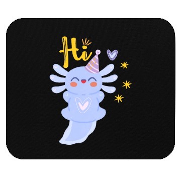 Discover Baby Axolotl Art - 3 Mouse Pads