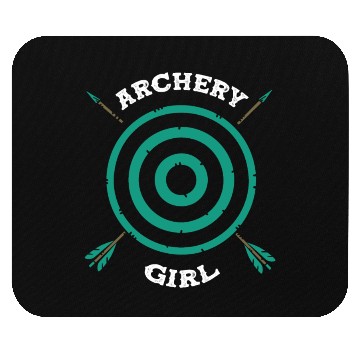 Discover Archery Girl Archer Mouse Pads
