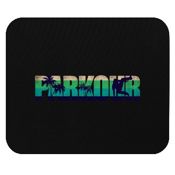 Discover Parkour Free Running Traceur Retro Mouse Pads