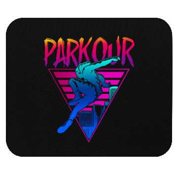 Discover Parkour Free Running Traceur 80S Mouse Pads