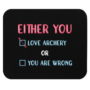 Discover Archery Archer Mouse Pads