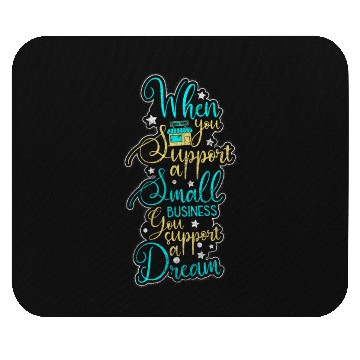 Discover Entrepreneur Money Work Mouse Pads
