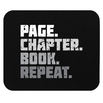 Discover Page Chapter Book Lover Reading Mouse Pads