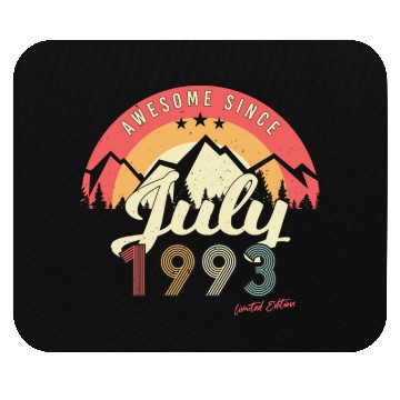 Discover Birth Year 1993 In July Mouse Pads